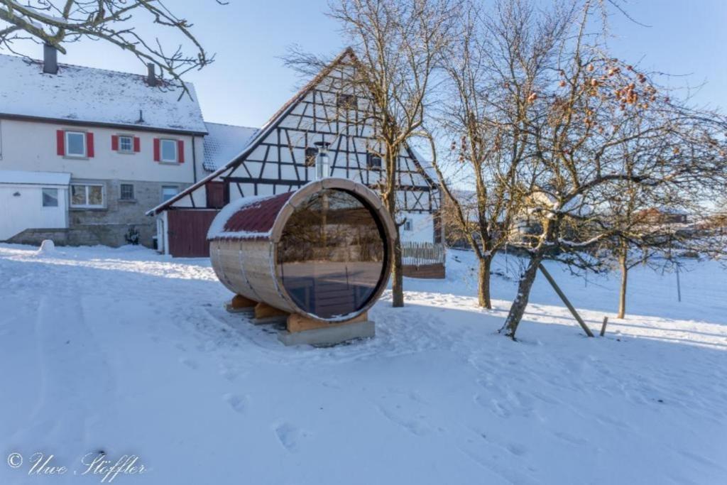 Ferienhaus Rote Sau Herrentierbach Екстериор снимка