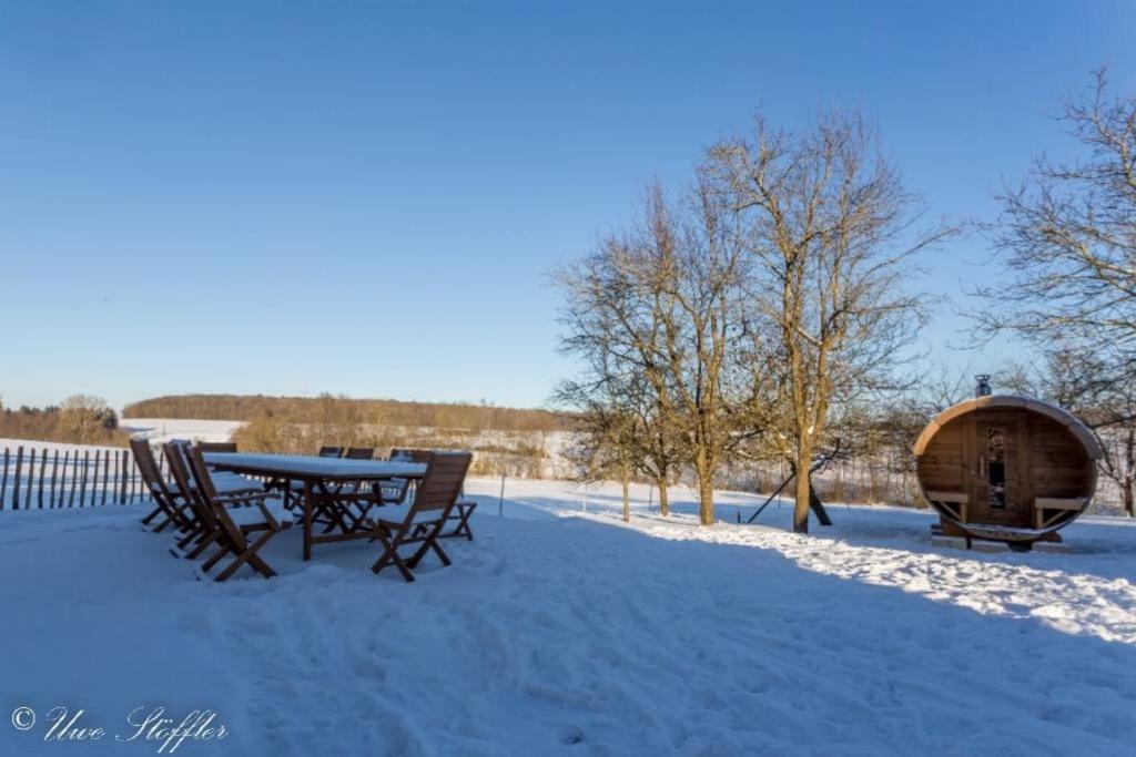 Ferienhaus Rote Sau Herrentierbach Екстериор снимка